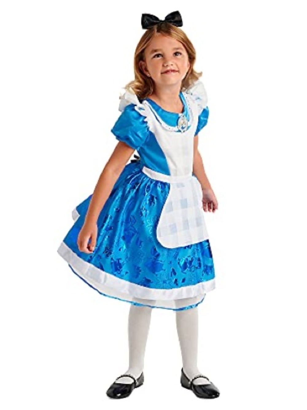 DISNEY Alice In Wonderland Dress Size 9 10 Costume Halloween Blue NWT Girls